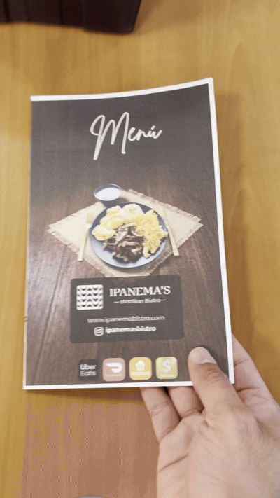 ipanemas-menu